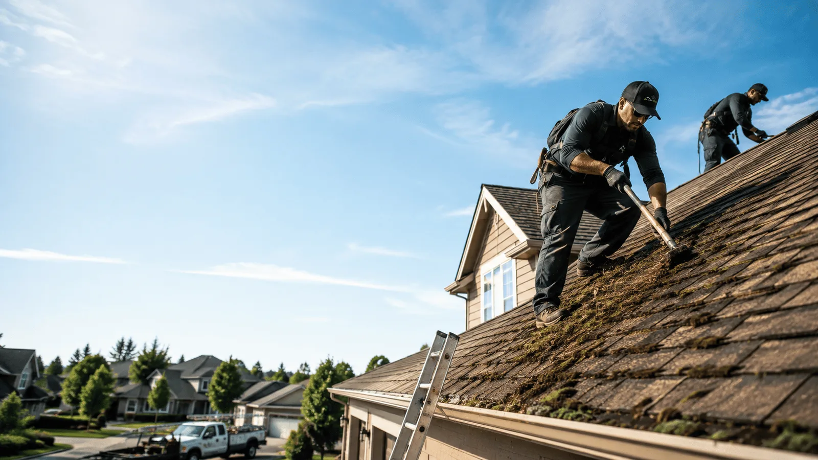 Roof Moss Removal in Southmayd, TX near me